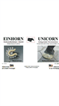 Mobile Screenshot of einhorn-verbundhufeisen.de